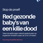 Afbeelding Stop omstreden proef met ‘ziekenhuisabortus’ 22-24 weken