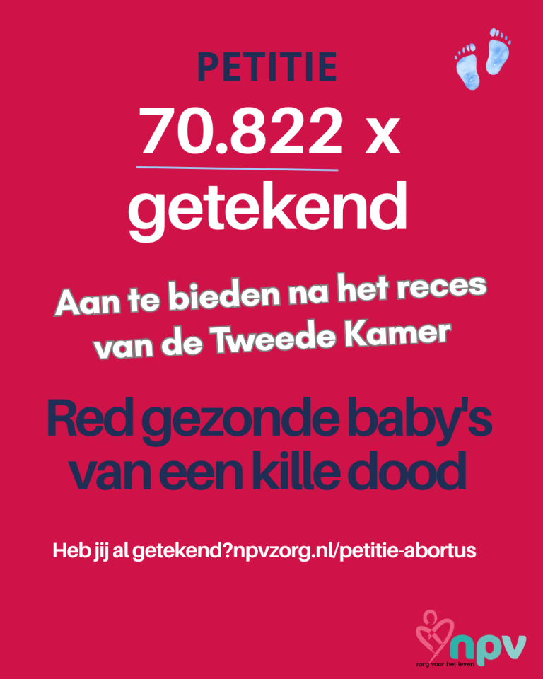 NPV stuurt brieven over abortus 22-24 weken