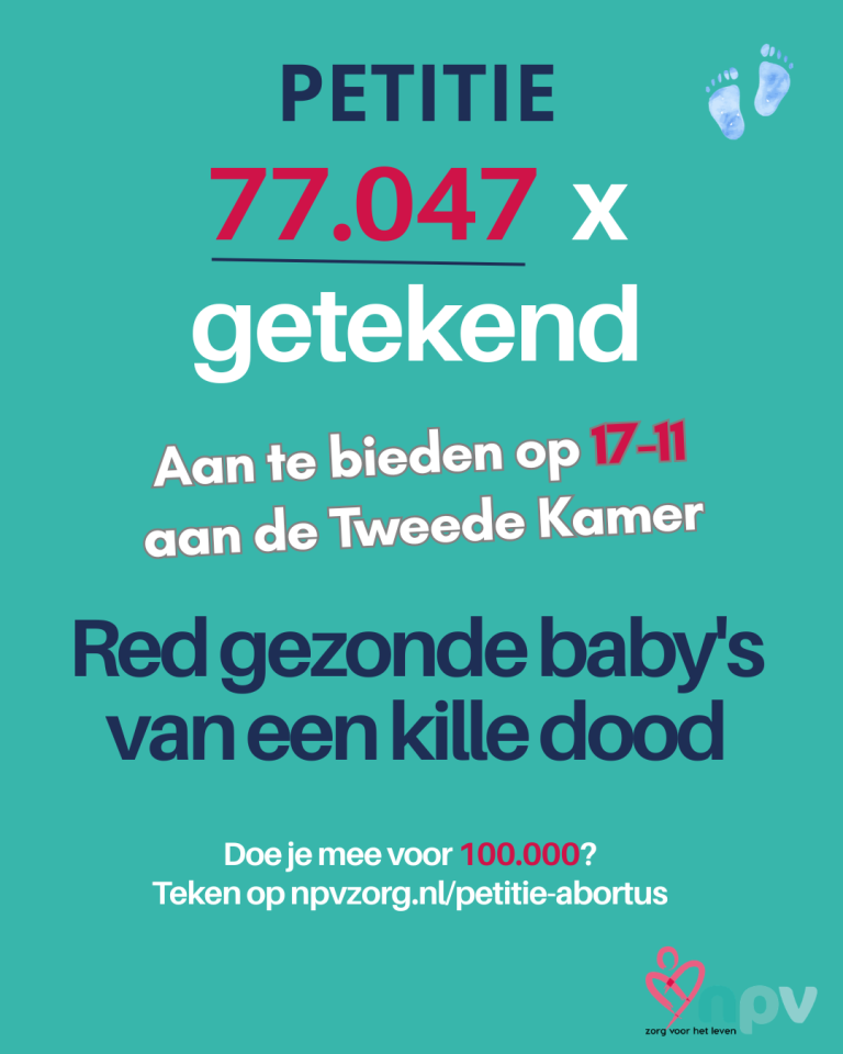 Ziekenhuisabortussen op gezonde kinderen week 22-24